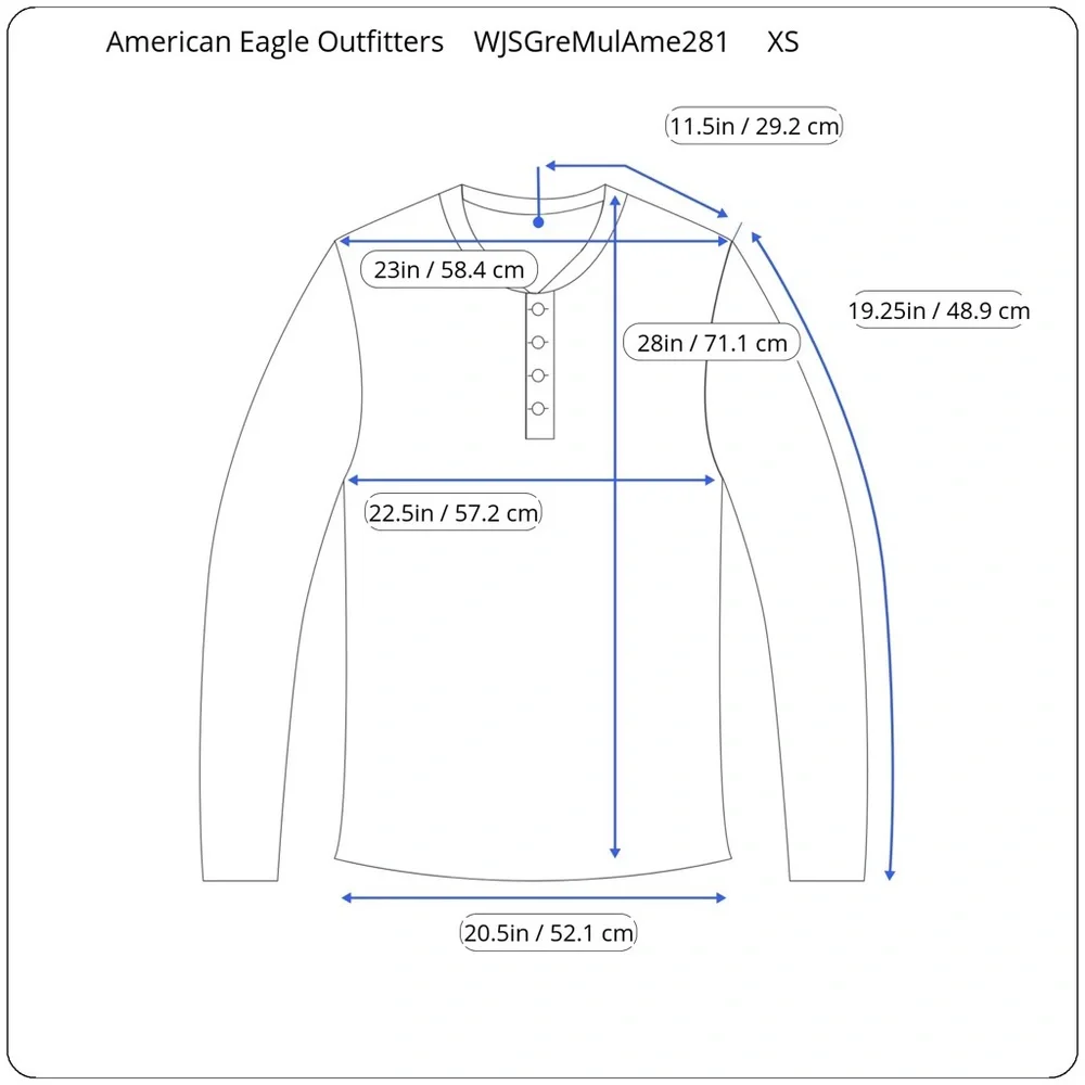 🔥NWT🔥 American Eagle Outfitters Women’s Oversized Henley Sweater - Picture 8 of 8